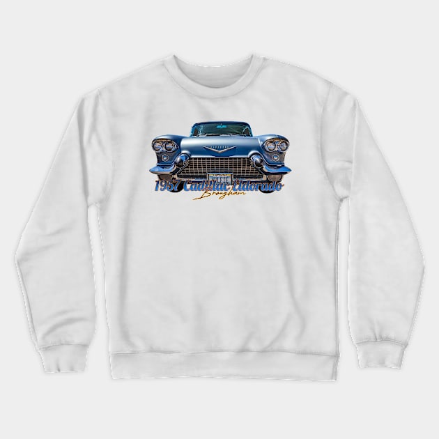 1957 Cadillac Eldorado Brougham Crewneck Sweatshirt by Gestalt Imagery